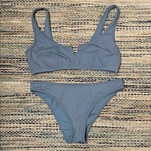 Pacsun Ribbed Bikini Set